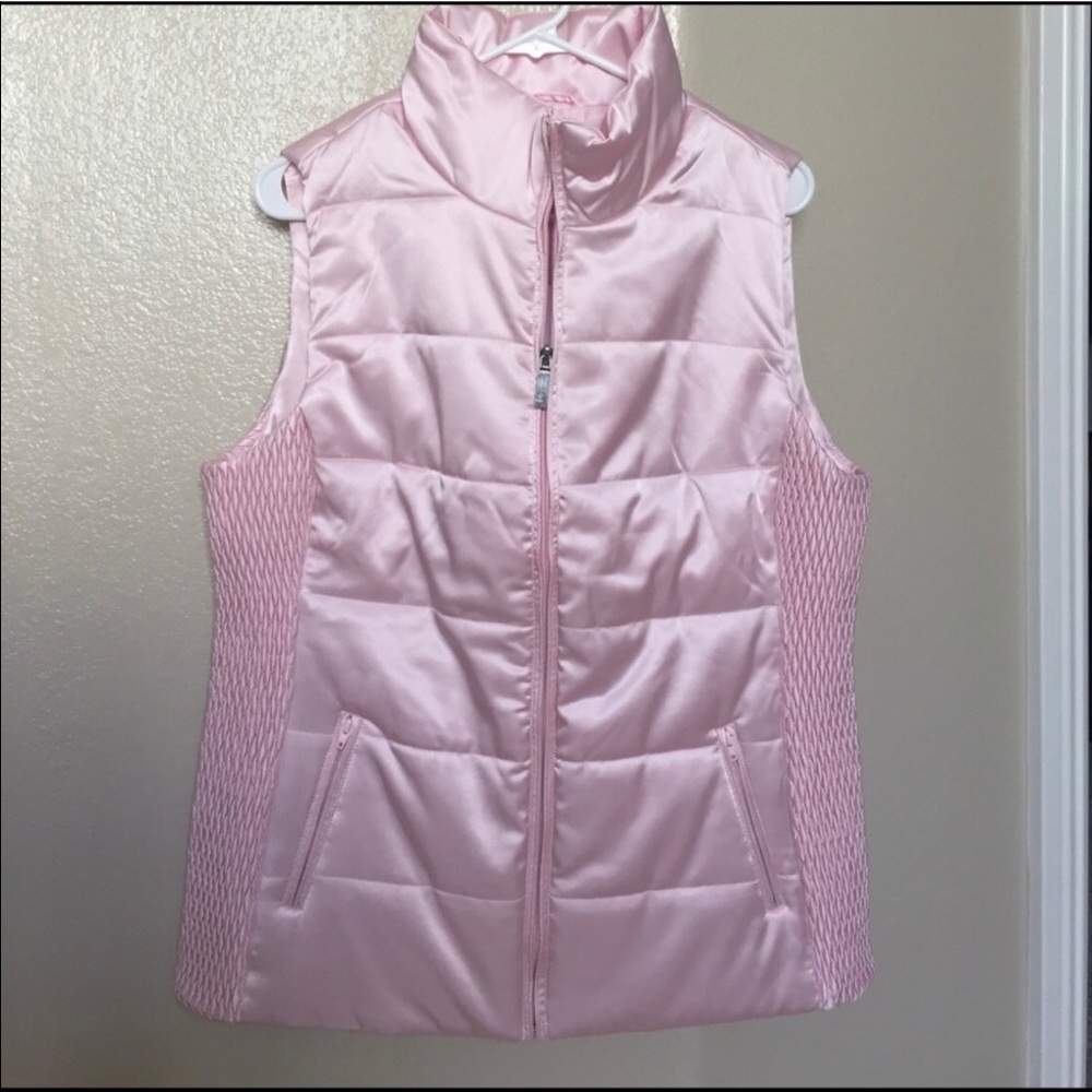 Liz Claiborne Vest - Pink  XL Tall